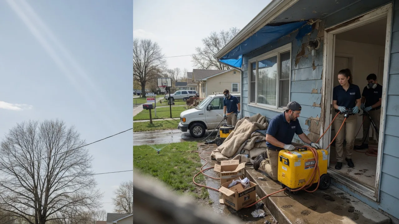 Basement Flood Cleanup in Porter, OK near me